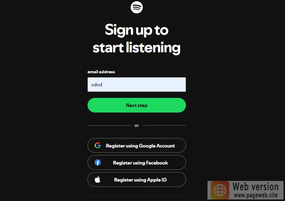 Spotify Web Login URL (Official Spotify Website)