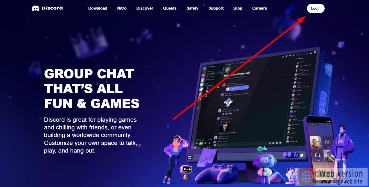 Discord Web Login (Official Website URL)