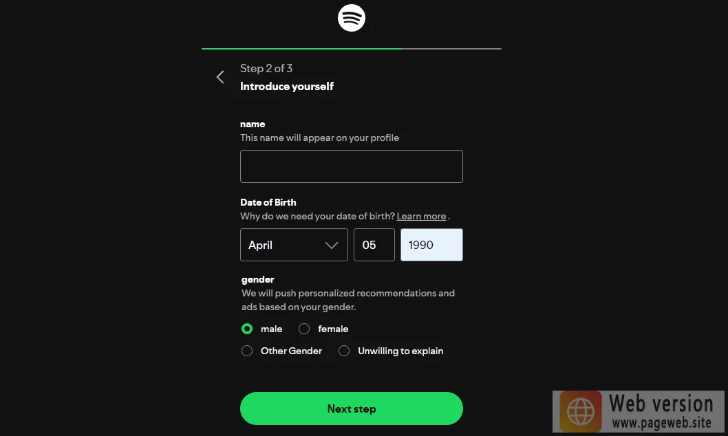Spotify Web Login URL (Official Spotify Website)