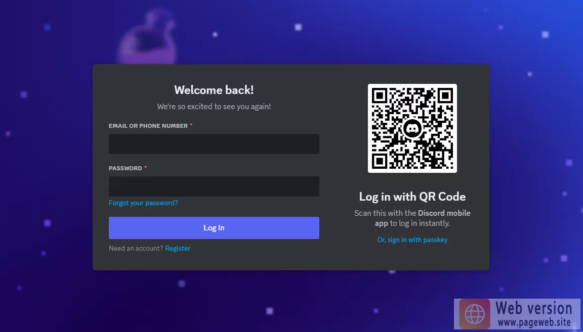 Discord Web Login (Official Website URL)